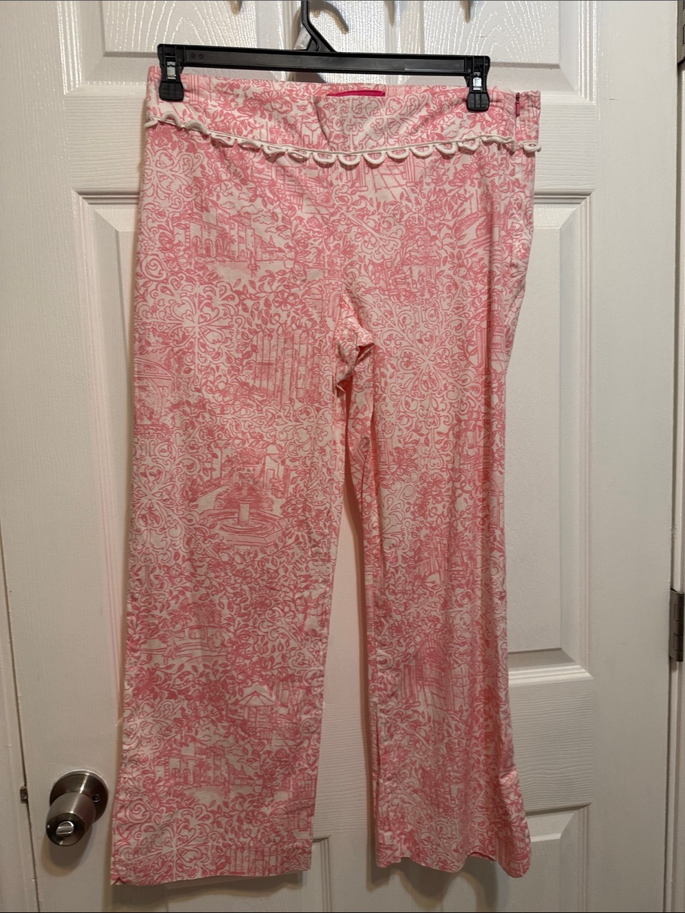 Lilly Pulitzer Jubilee Pink Toile Pants